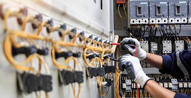 Professional Electrician technician working in Winona Lake, IN
